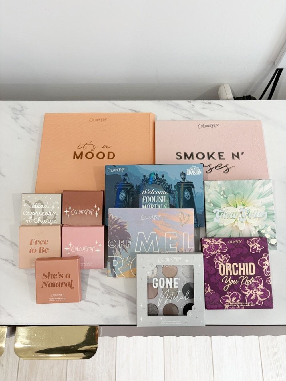 NEW Colourpop Bundle of 12 Eyeshadow Palettes